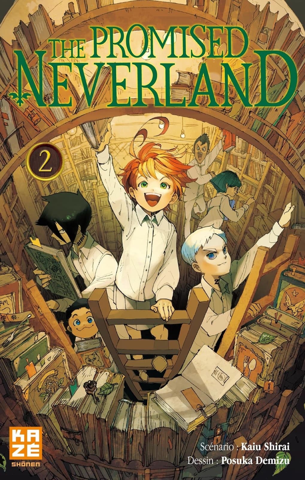 The Promised Neverland T02 - Cover