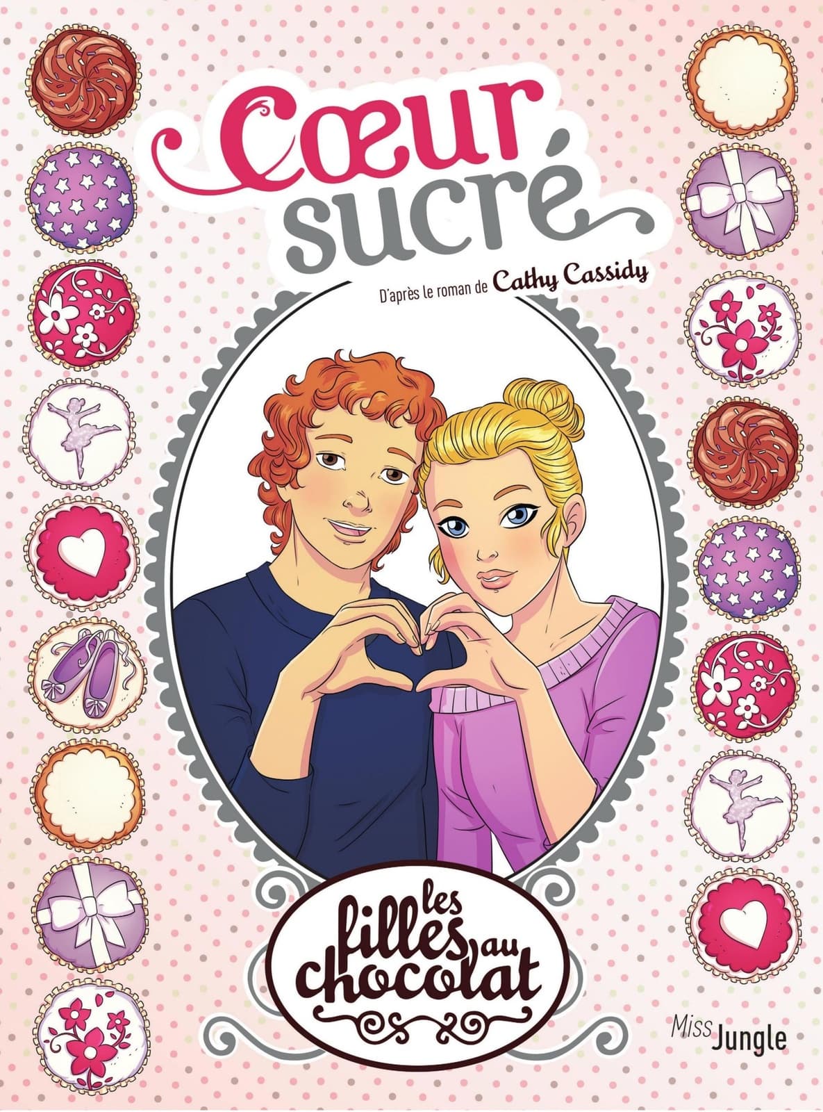 Les filles au chocolat - Tome 8 - Coeur sucré - Cover