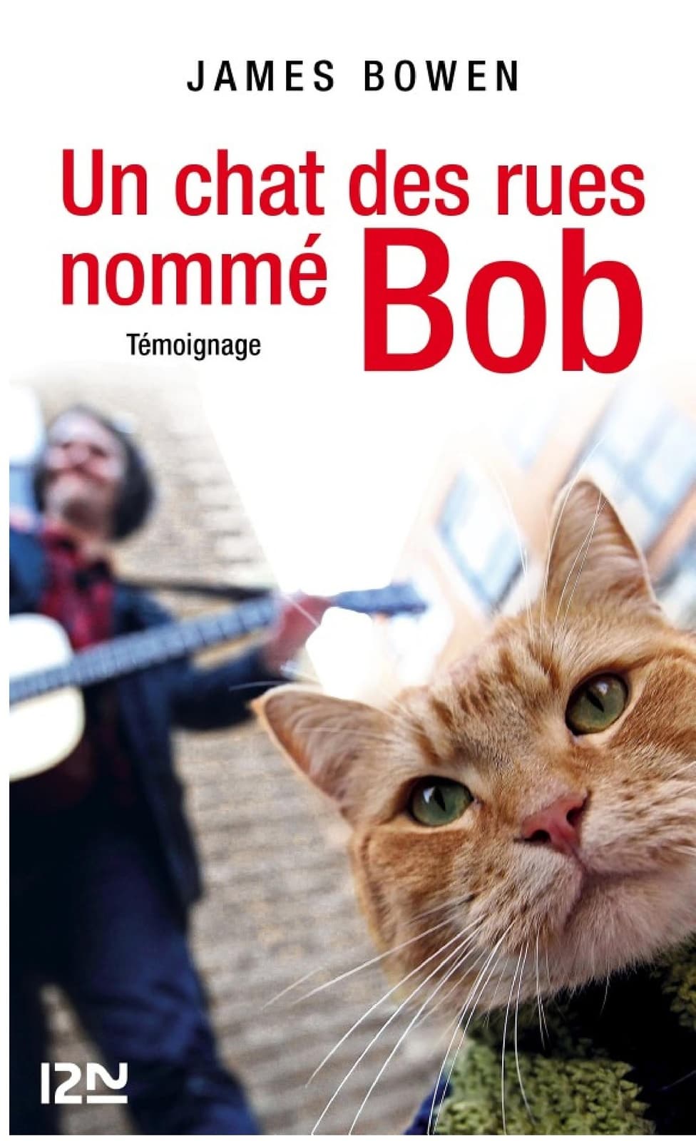Un chat des rues nommé Bob - Cover