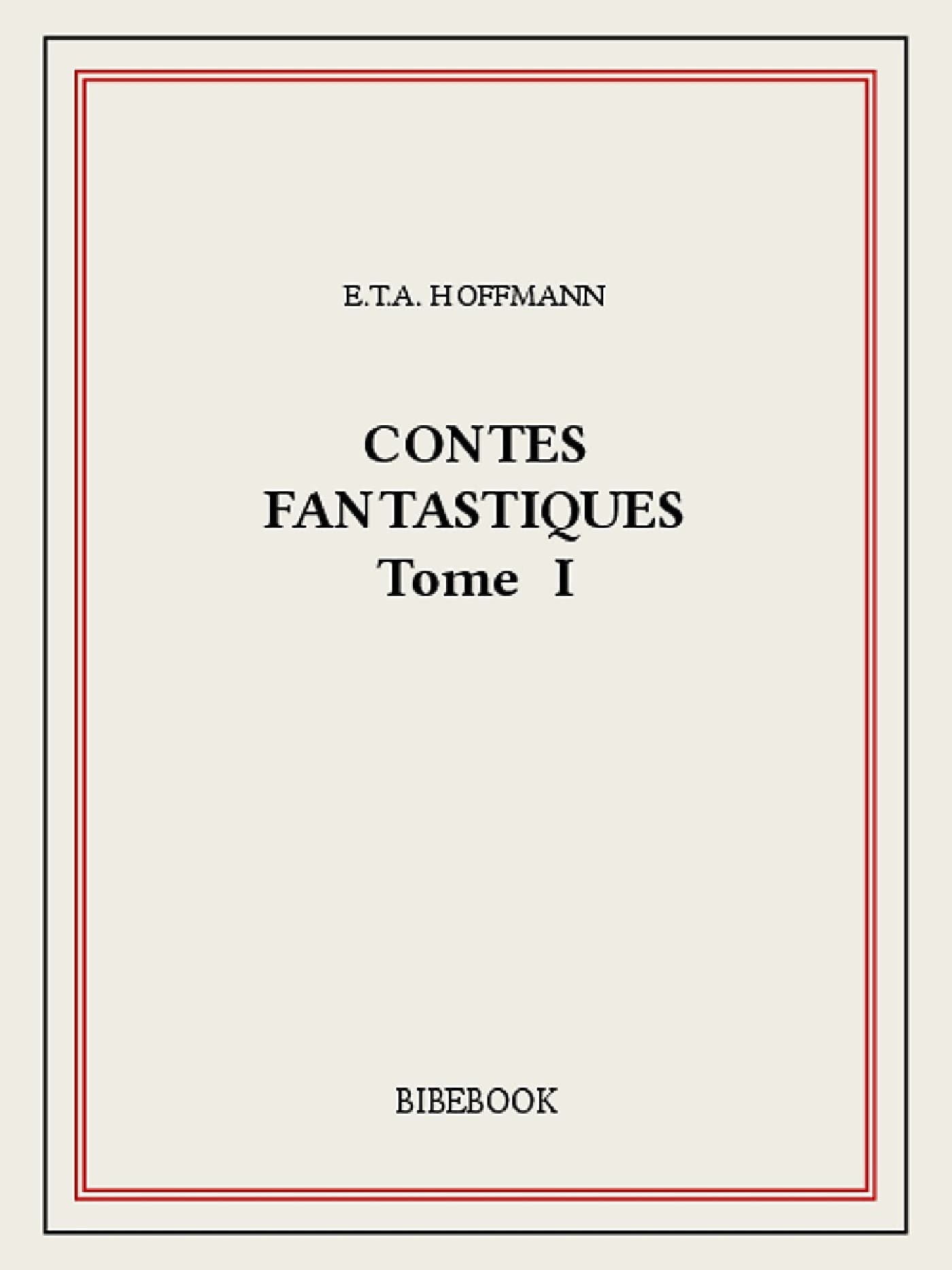 Contes fantastiques I - Cover