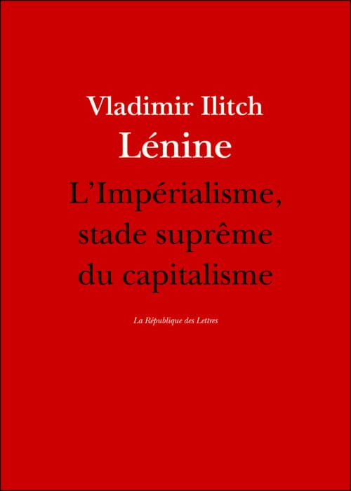 L'impérialisme, stade suprême du capitalisme - Cover