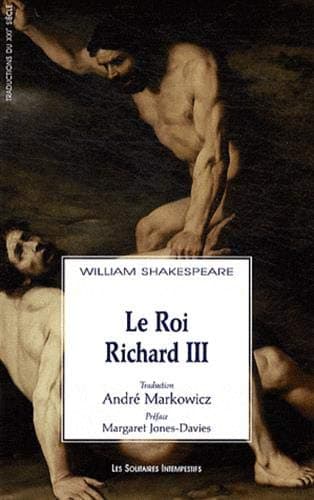 Le roi Richard III - Cover