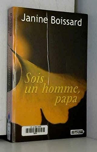 Sois un homme, papa - Cover