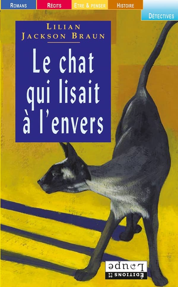 Le chat qui lisait à l'envers - Cover
