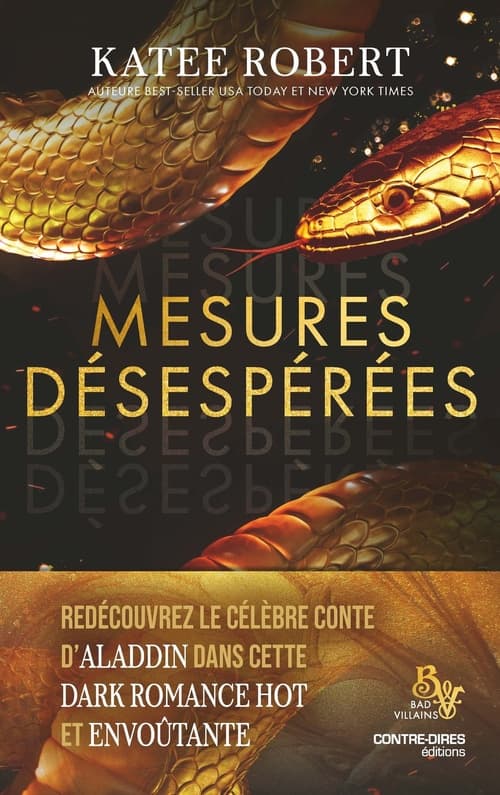 Mesures désespérées - Cover