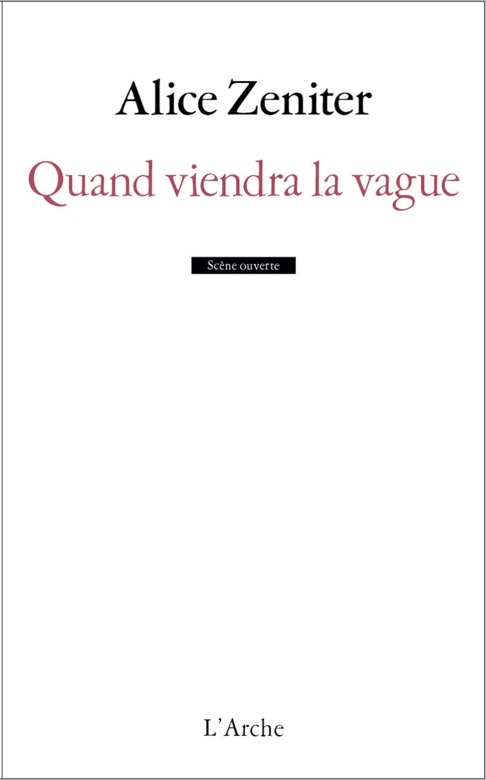 Quand viendra la vague - Cover