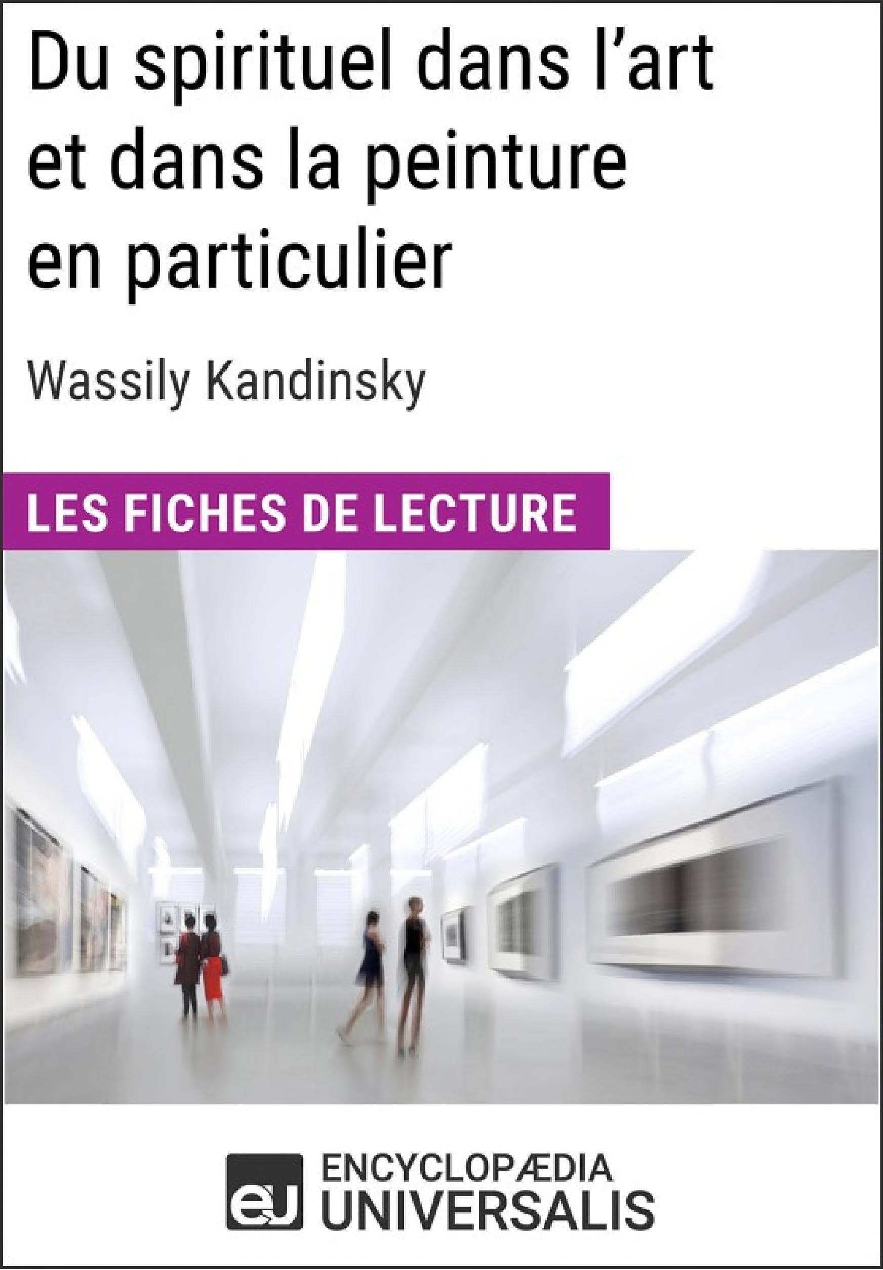 Du spirituel dans l'art et dans la peinture en particulier de Wassily Kandinsky - Cover