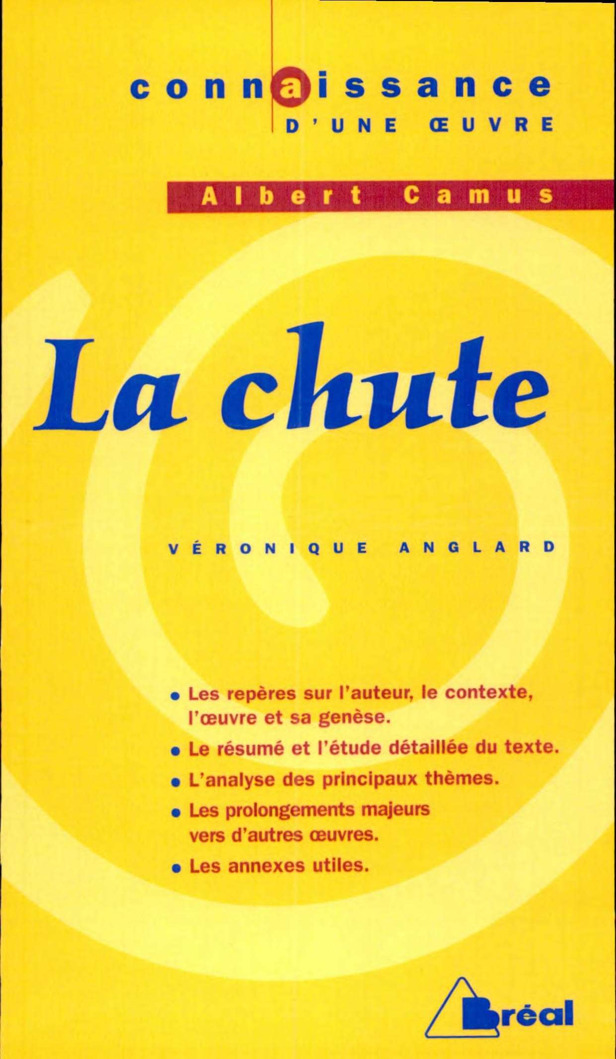 Albert Camus, "La chute" - Cover
