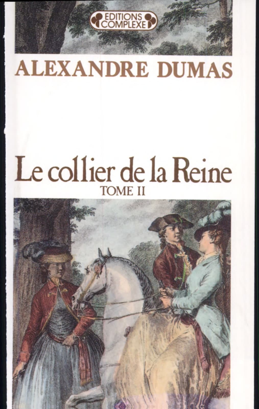 Le collier de la reine - Cover