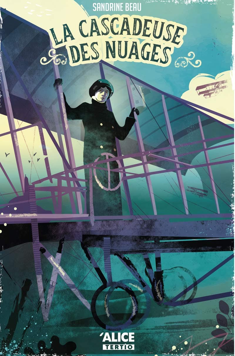 La cascadeuse des nuages - Cover