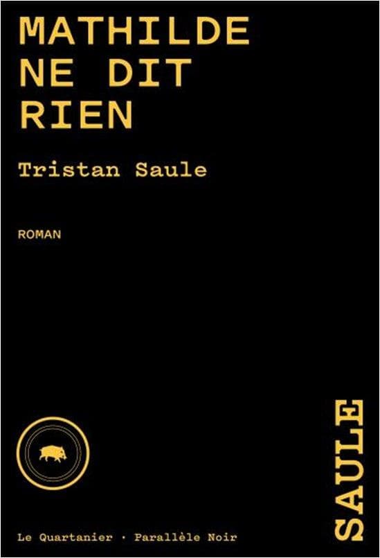 Mathilde ne dit rien - Cover