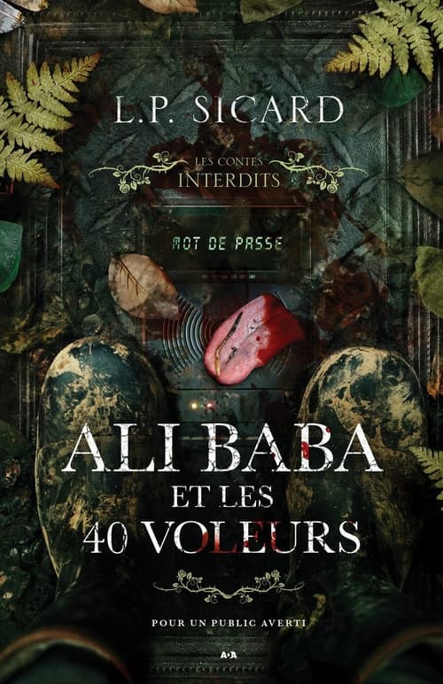 Les contes interdits - Ali-Baba et les 40 voleurs - Cover