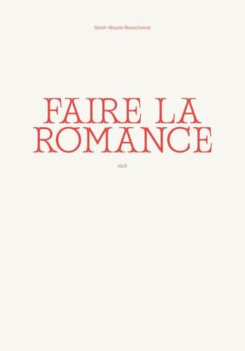 Faire la romance - Cover