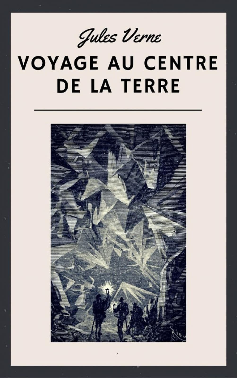 Jules Verne: Voyage au centre de la Terre - Cover