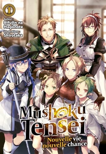 Mushoku Tensei : Nouvelle vie, nouvelle chance (Francais Light Novel) : Tome 1 - Cover