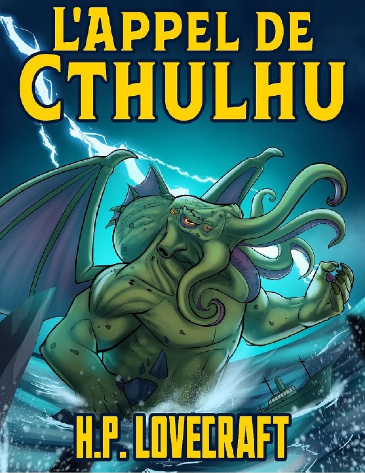 H. P. Lovecraft: L'Appel de Cthulhu - Cover