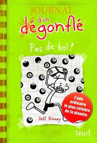 Pas de bol !. Journal d'un dégonflé - Cover