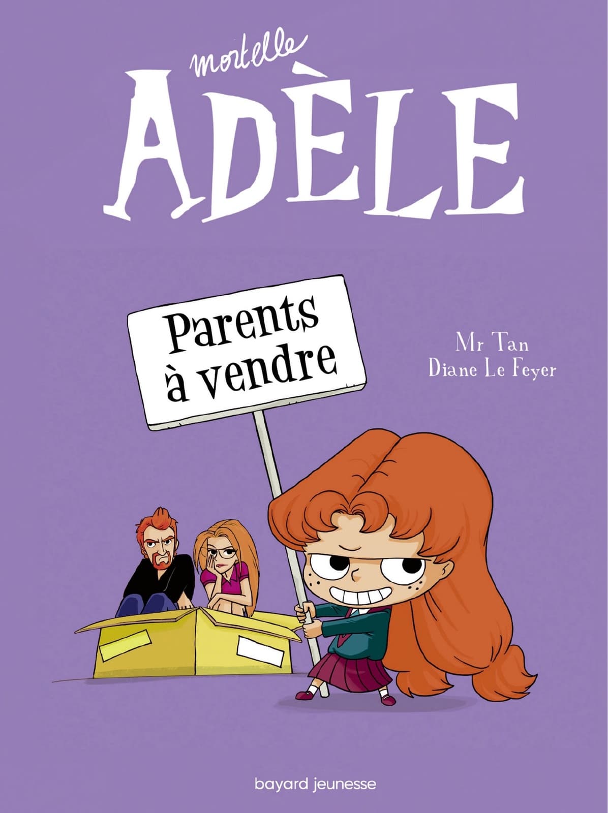 BD Mortelle Adèle, Tome 08 - Cover