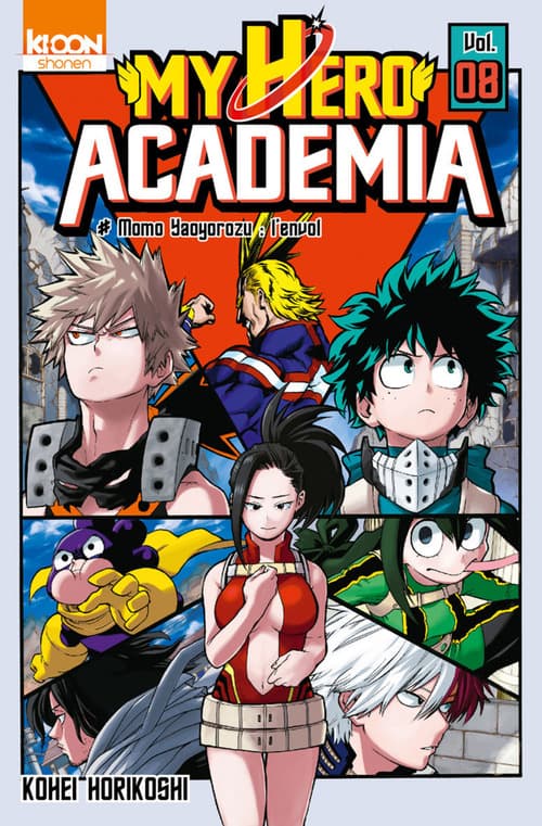 My Hero Academia T08 - Cover