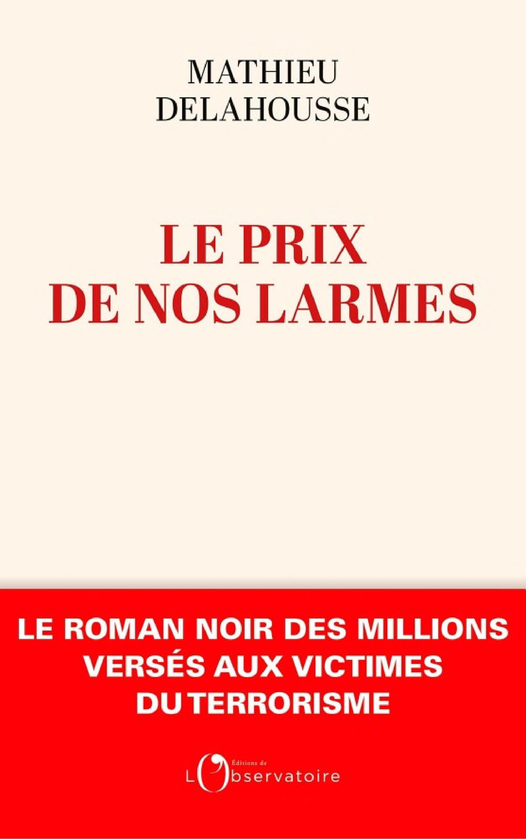 Le prix de nos larmes - Cover
