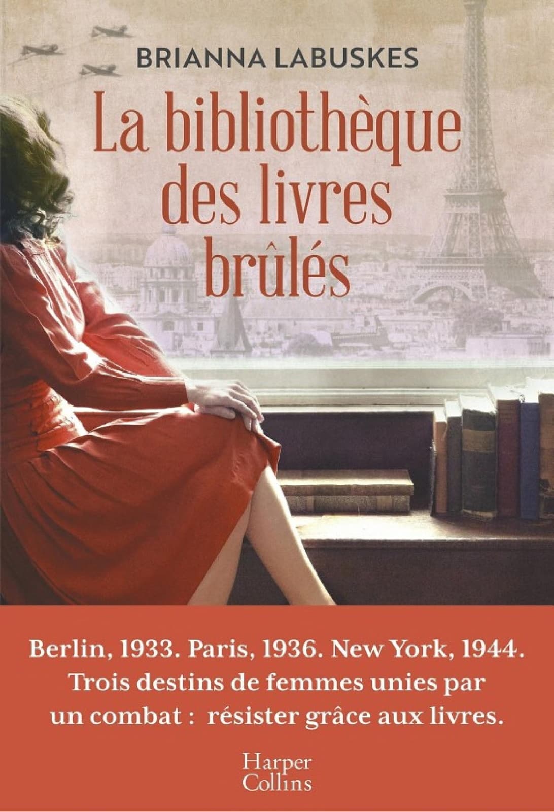 La bibliothèque des livres brûlés - Cover