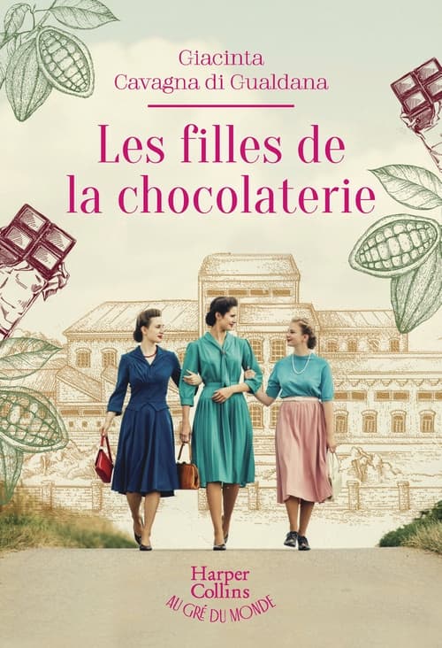 Les filles de la chocolaterie - Cover