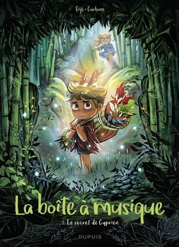 La boîte à musique - Tome 2 - Le secret de Cyprien - Cover