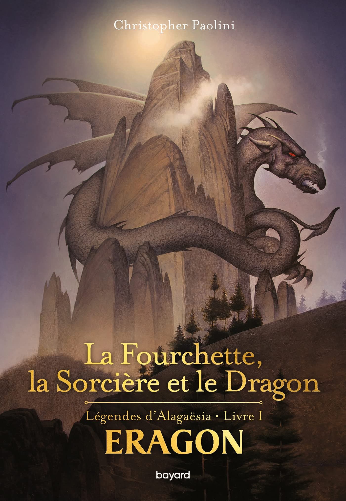 Eragon: La fourchette, la sorcière et le dragon - Cover