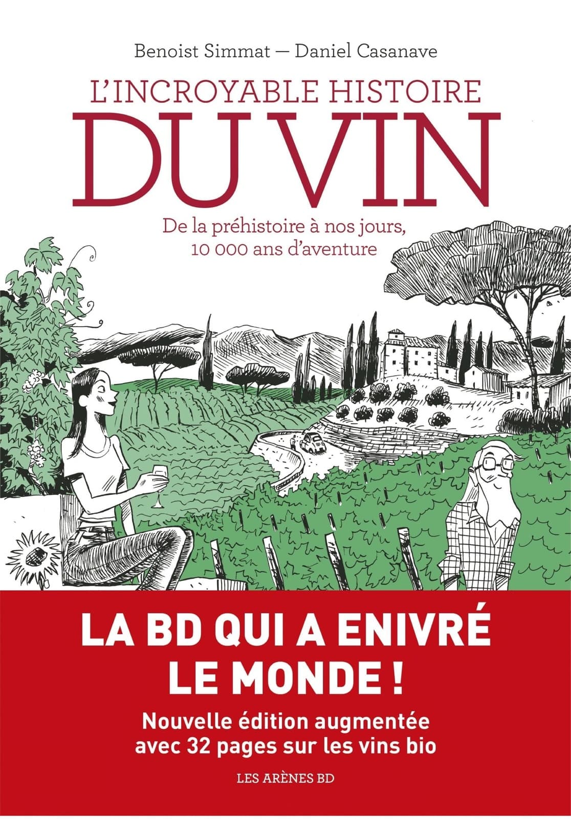L'Incroyable histoire du vin (nouvelle édition) - Cover