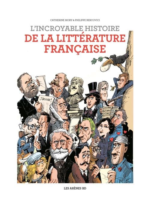L'Incroyable histoire de la littérature - Cover