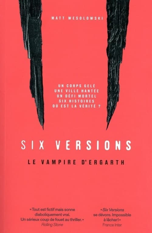 Six versions - Tome 4 Le vampire d'Ergath - Cover