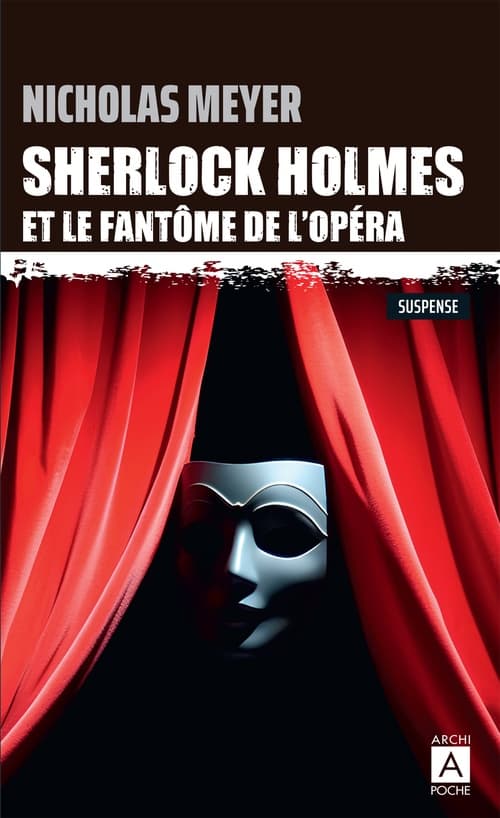 Sherlock Holmes et le fantôme de l'Opéra - Cover