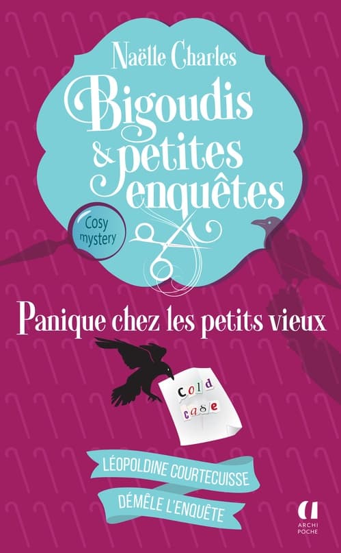 Bigoudis et petites enquêtes - Tome 6 Panique chez les petits vieux - Cover