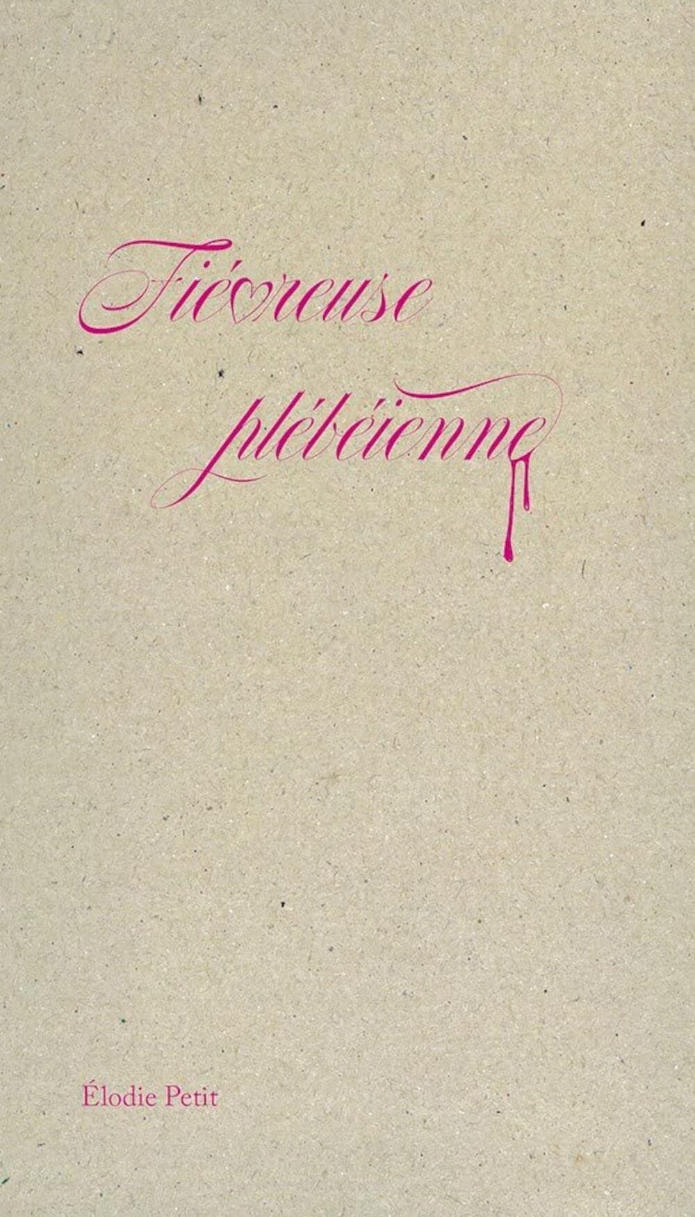 Fiévreuse plébéienne - Cover