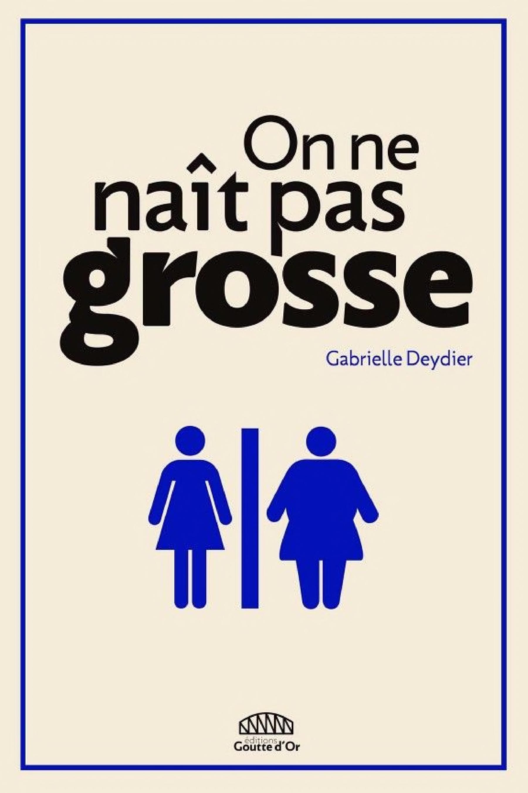 On ne naît pas grosse - Cover