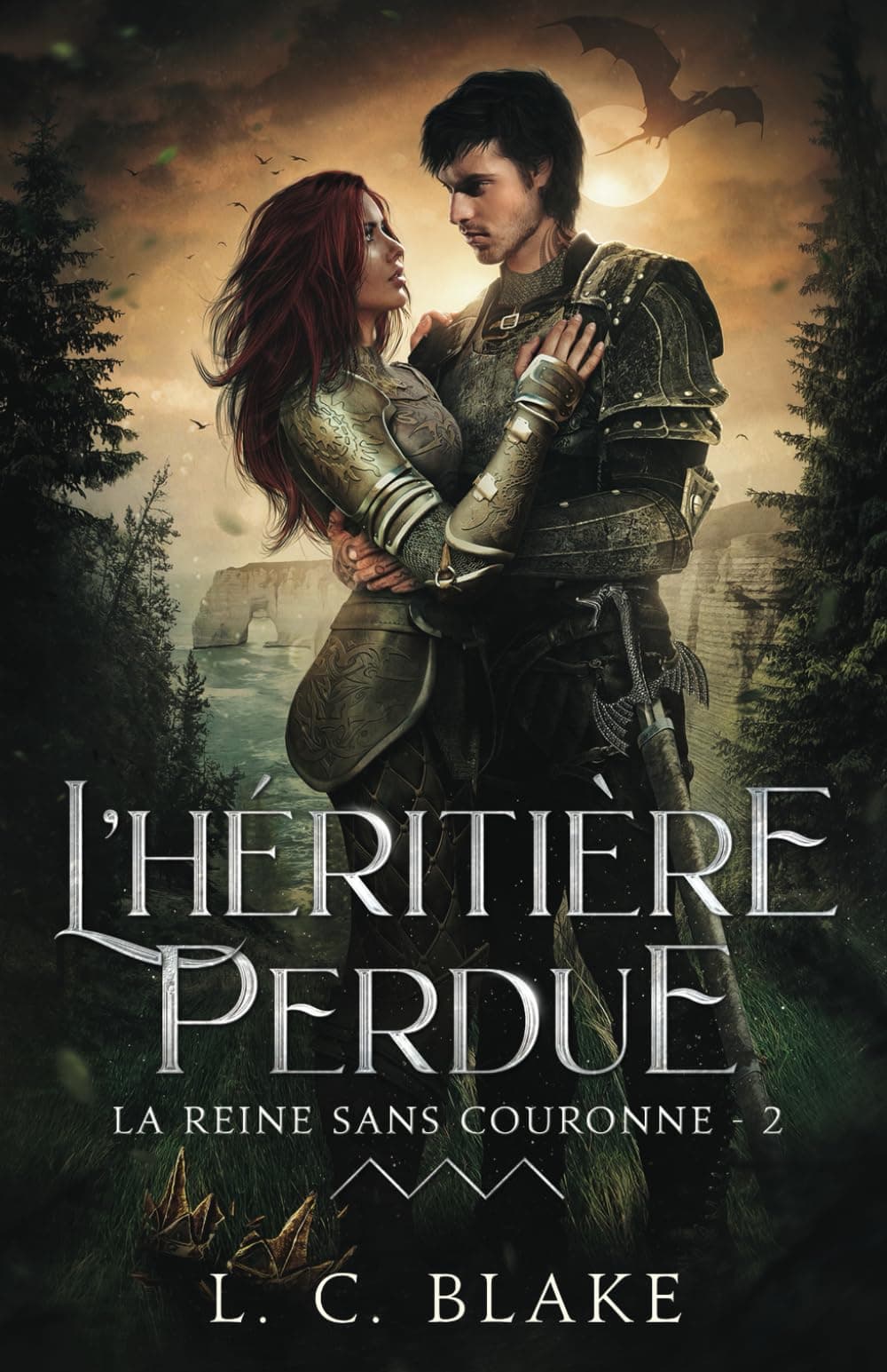 L'héritière perdue - Cover