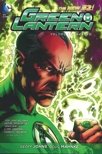 Green Lantern Vol. 1: Sinestro (The New 52) - Cover