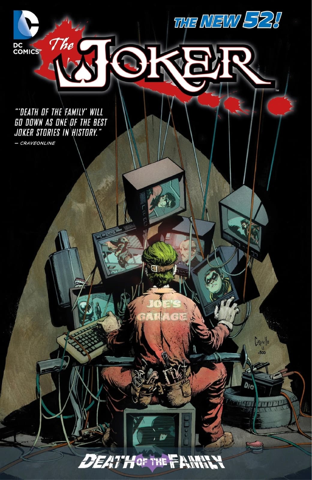 The Joker: Death of the Family - Cover