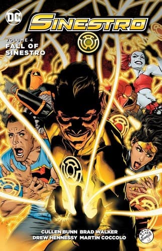 Sinestro Vol 4 Fall of Sinestro - Cover