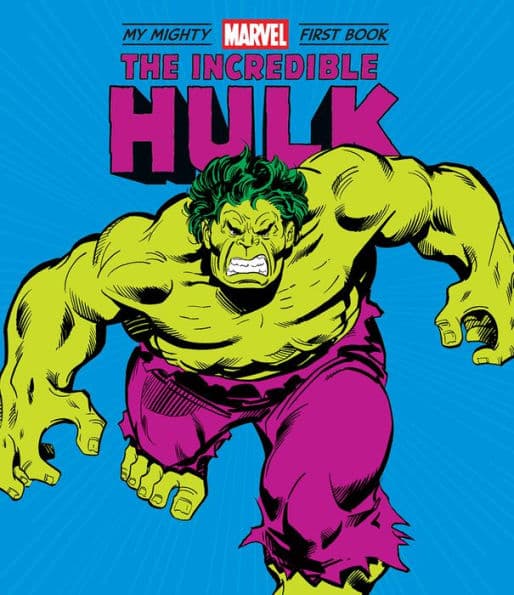 The Incredible Hulk: My Mighty Marvel First Book - Cover