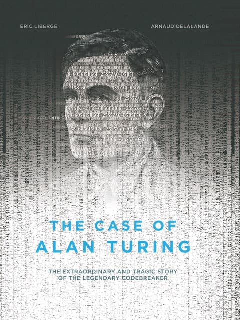 The Case of Alan Turing - Cover