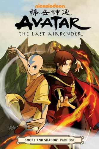Avatar: The Last Airbender - Smoke and Shadow Part One - Cover