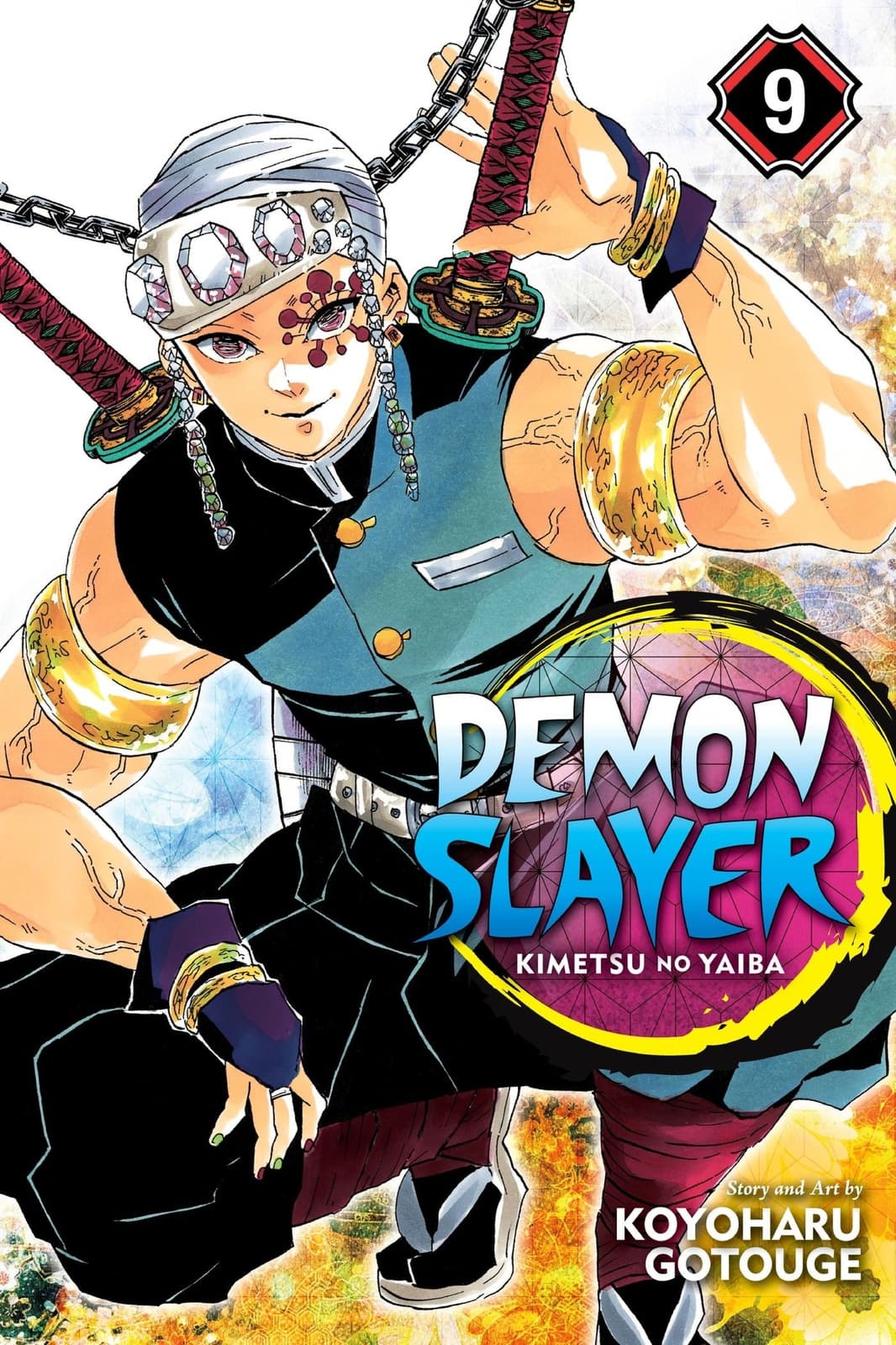 Demon Slayer: Kimetsu no Yaiba, Vol. 9 - Cover
