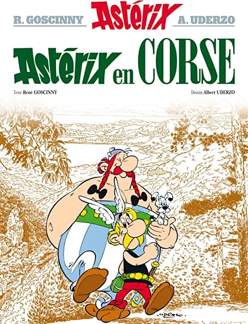 Astérix en Corse - Cover