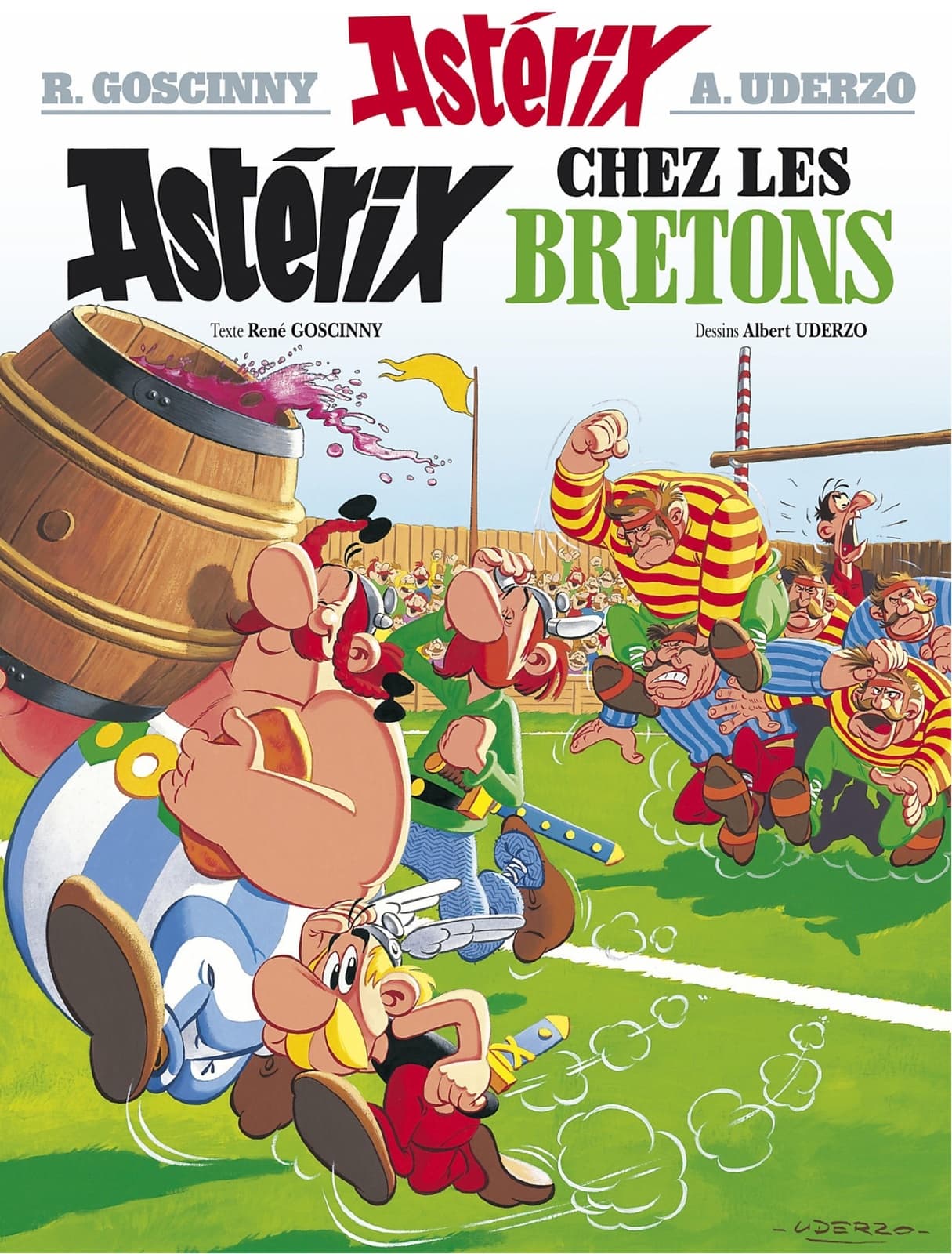 Astérix - Astérix chez les bretons - n°8 - Cover