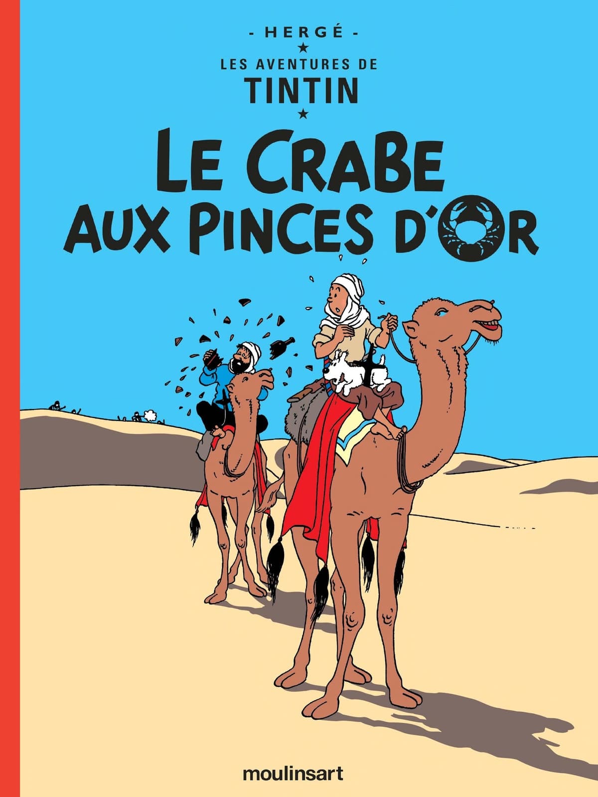 Le Crabe aux pinces d'or - Cover