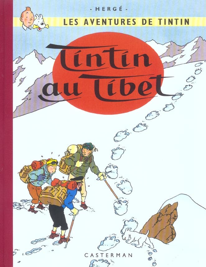 Tintin au Tibet - Cover
