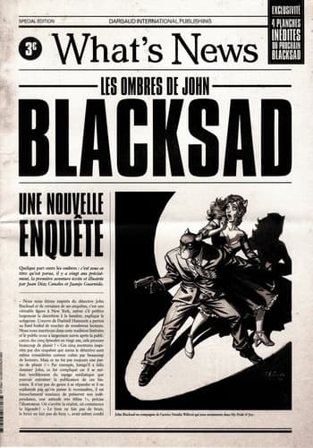 Blacksad Hors-Série : what's news
