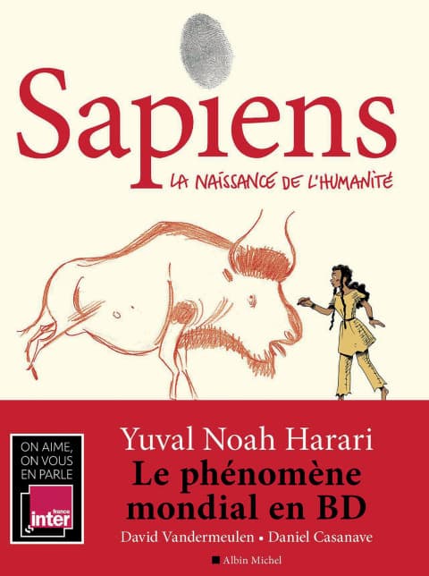 Sapiens - tome 1 (BD) - Cover