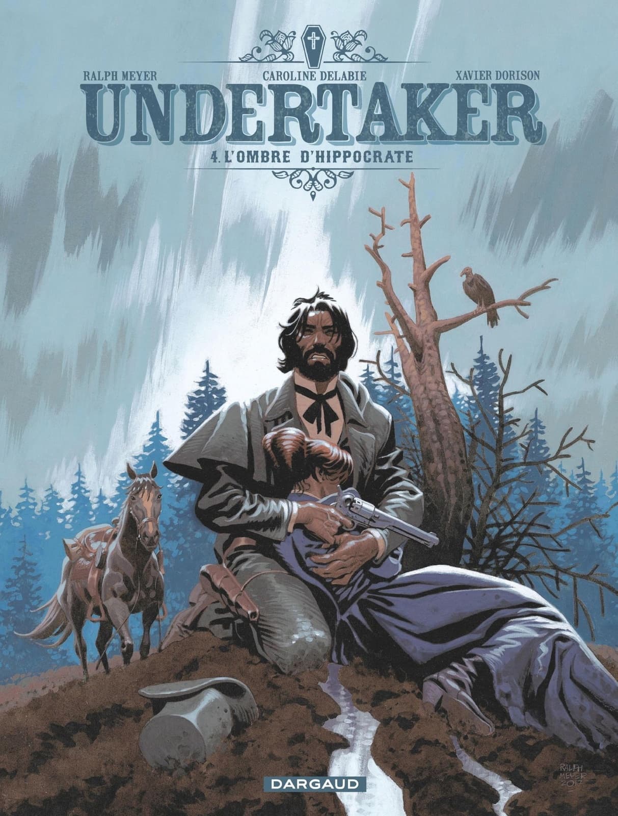 Undertaker - Tome 4 - L'Ombre d'Hippocrate - Cover